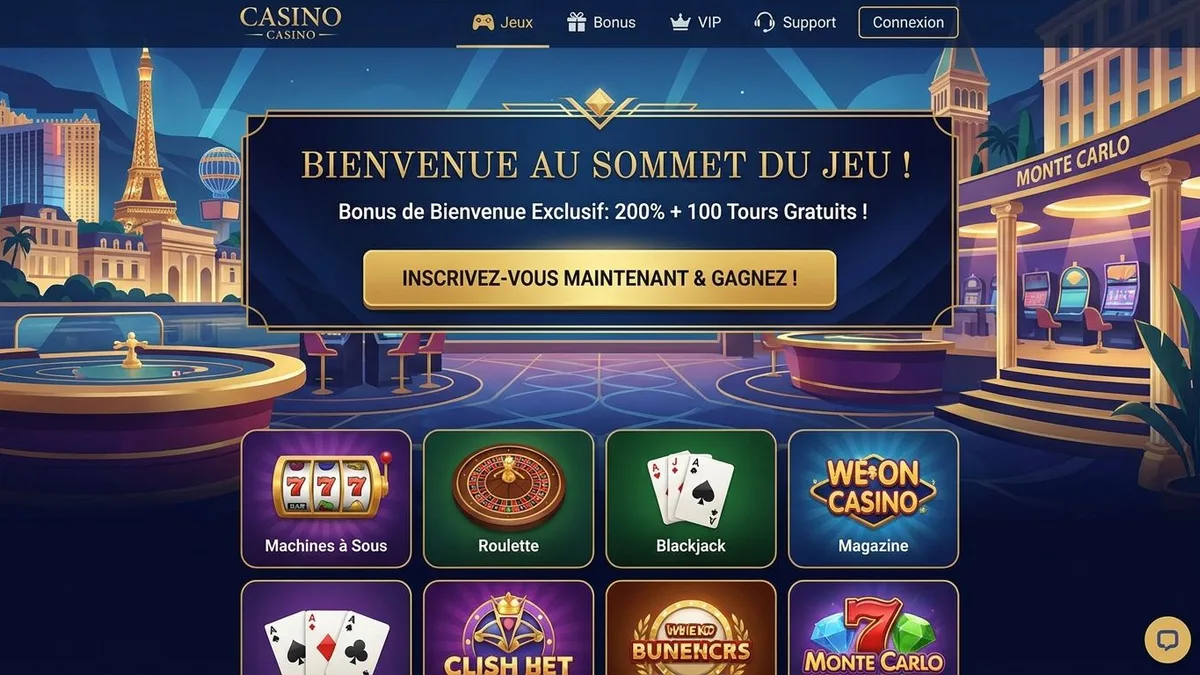 Inscription avec bonus